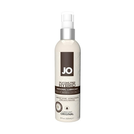 JO Silicone Free Original Hybrid Water & Coconut Oil Lubricant - 4 (Best Natural Lubricant Coconut Oil)