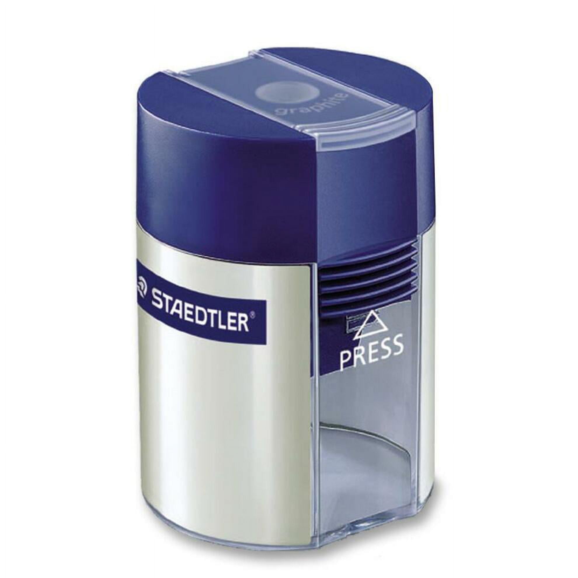 STAEDTLER Double-Hole Tube Pencil Sharpener, 652427 - Walmart.com