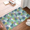 thumbnail image 1 of Front Door Mat Retro Cartoon Cat Bedroom Entryway Rug Non-Slip Washable Indoor Carpet Doormat Decorative Low Profile Area Rug for Home Living Room Bedroom Laundry Floor Decor, 24 x 16 Inch, 1 of 7