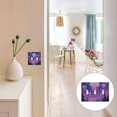 thumbnail image 7 of Yayeee Toggle Light Switch Wall Plate 3-Gang 6.37"x4.48" Decorative Outlet Cover, Neon Jellyfish, 7 of 7