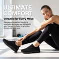 thumbnail image 2 of LANCROP Women Slip On Shoes Athletic Sneakers Black Walking Shoes Casual Tennis Sneaker, 2 of 8