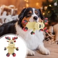 thumbnail image 1 of Ofertas Limitadas, Nuevo juguete de lujo para perros con forma de ciervo y forma de flor, con sonido de gas y rechinamiento de dientes, juguete interactivo navideño para mascotas Akmoler, 1 of 6