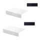 thumbnail image 1 of 2pc Punching-Free Extension Plate Household Refrigerator Side Widening Extension Storage Shelf Narrow 20x10cm, 1 of 5