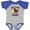 Baseball Heather and Royal, variant on Inktastic Just a Girl Who Loves Chickens Girls Baby Bodysuit