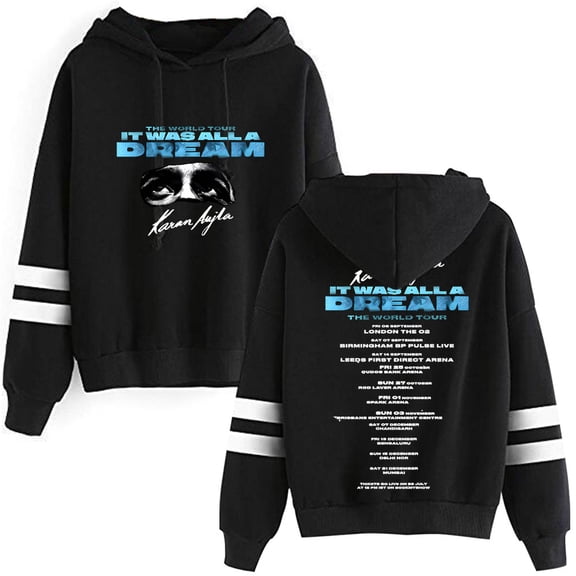Karan Aujla It Was All A Dream World Tour Merch Pullover Hoodies Unisex Fashion Hooded Sweatshirts