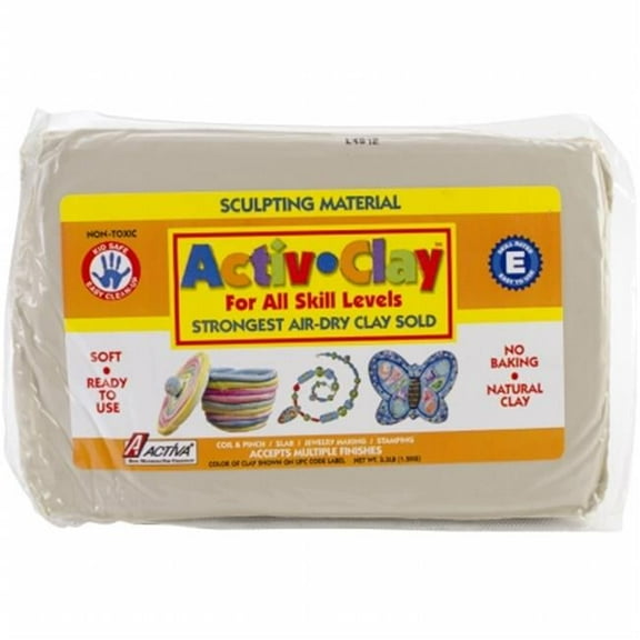 Activ-Clay Air Dry 3.3lb-White