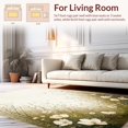 thumbnail image 2 of Flatwoven High Traffic Area Rug, Heritage Garden Welcome With Blooming Meadow Design, Non Slip, Stain Resistant, Washable Area Rugs for Living Room, Bedroom(Beige, 3X5), 2 of 8
