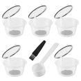 thumbnail image 1 of 5PCS Reusable for Nestle for Dolce Gusto Coffee Capsule Filter Cup Refillable Filter Basket Caps Reu, 1 of 5