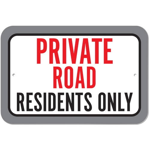 Strictly No Turning Sign Private No Parking Sign Sticker or Plastic Board 