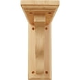 thumbnail image 2 of Ekena Millwork 3 1/2"W x 7"D x 9"H Hamilton Traditional Bracket, Red Oak (2-Pack), 2 of 4