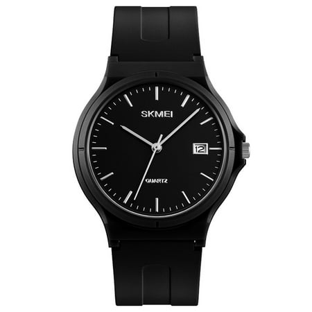 SKMEI Mens Watches Waterproof Thin Schoolgirl Simple Watch - Fashion Wrist Watch for Men Quartz Unisex Gift