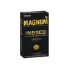 Trojan Magnum Heighten Lubricated Condom Ribbed Sliky Smooth, 12ct, 4-Pack
