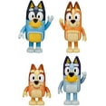 thumbnail image 4 of Bluey y familia, paquete de 4 figuras articuladas de 2,5 a 3 pulgadas de Bluey, Bingo, Chilli y Bandit, 4 of 4