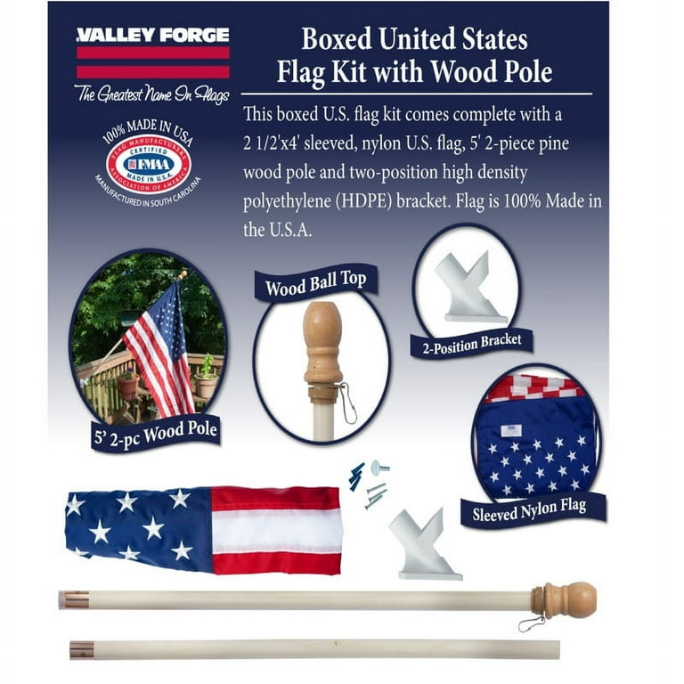 アンティーク雑貨 American flag valley forge made in USA Amazon.com : Valley Forge American Flag 3ft x 5ft Cotton