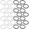 thumbnail image 5 of KAKOWELY key rings for keychains 40pcs Heavy Duty Metal Split Key Rings For Keychains Car Key Buckles And Crafts Round Flat Rings Metal Ring Key Accessory, 5 of 5