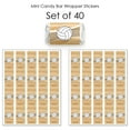 thumbnail image 3 of Big Dot of Happiness Bump, Set, Spike - Volleyball - Mini Candy Bar Wrapper Stickers - Baby Shower or Birthday Party Small Favors - 40 Count, 3 of 6