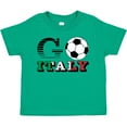 thumbnail image 3 of Inktastic Go, Italy- Soccer, Football Boys or Girls Toddler T-Shirt, 3 of 5