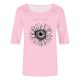 thumbnail image 3 of Camisetas para Mujeres Casual, Cuello Redondo Impreso Manga Corta Top Hecho de 95% Poliéster 5% Spandex para el Verano Diario Y el Uso en Casa, Camisetas Cortas para Mujeres, 3 of 4