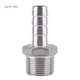 thumbnail image 2 of Práctico adaptador de lengüeta BSP 1/8 "~ 3/4" Conector de cola de manguera de acero inoxidable Conector de manguera calentamiento de agua para tubería de aire Tubería de ANGGREK Otros, 2 of 3