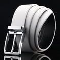 thumbnail image 3 of pitrice Fashionable Pants Belt Style With Mens Accessory Handmade With Meticulous L63 Chromium White 1Set, 3 of 6