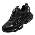 thumbnail image 1 of Lightweight Steel Toe Sneakers Rotating Buckle Safety Work Shoes Air Cushion Comfort Trainers for Men Women, 1 of 5