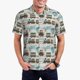 thumbnail image 1 of Balery Transport Train Camisa Polo de Hombre con Estampado, de Manga Corta y Tejido Medio, Camisa Tipo Golf Polo-Small, 1 of 6