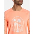thumbnail image 4 of George Men's and Big Men's Printed Sun Shirt with Long Sleeves, UPF 50+, Sizes S-3XL, 4 of 5