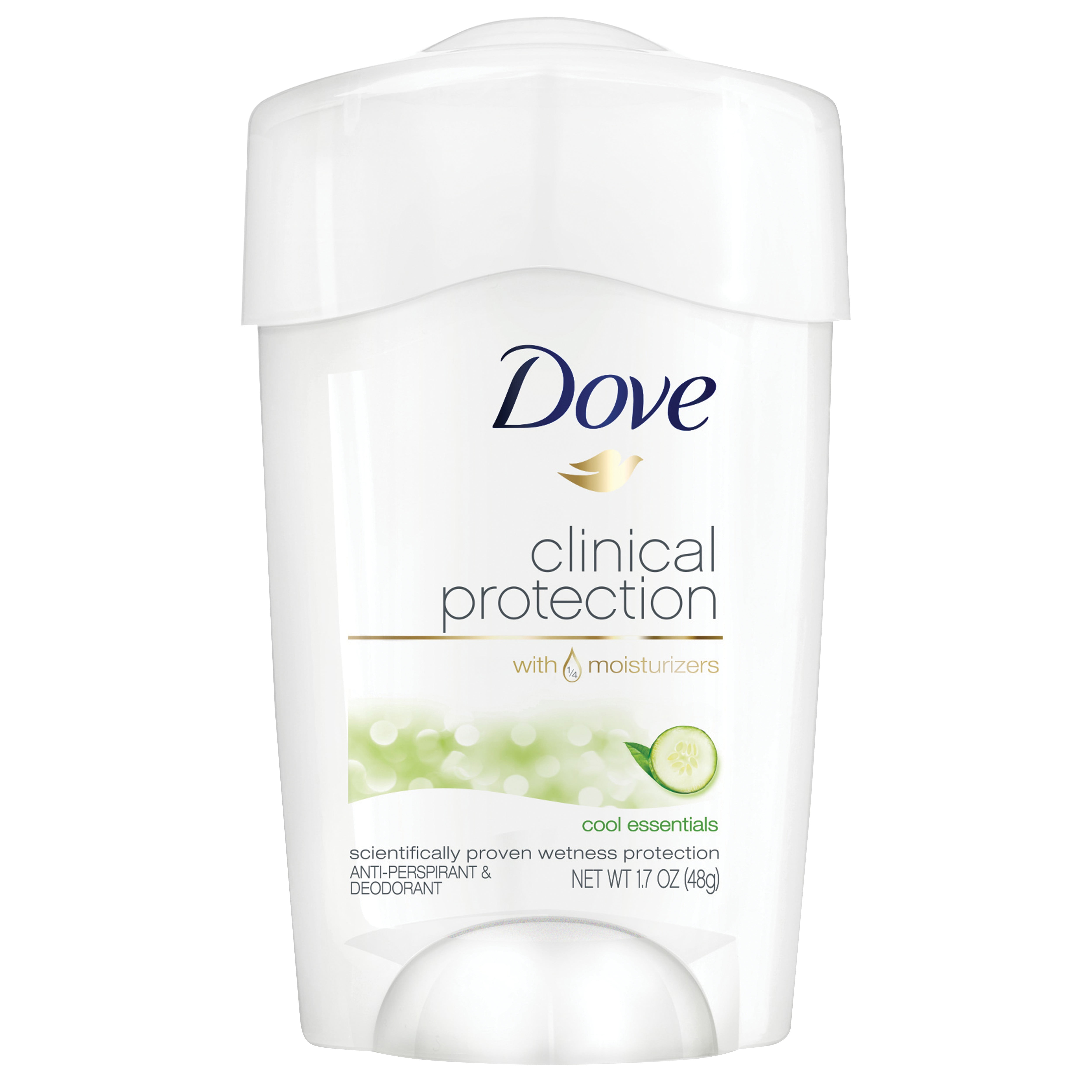 Dove Clinical Protection Cool Essentials Antiperspirant Deodorant 1.7 oz