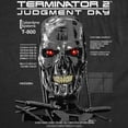 thumbnail image 2 of Womens Funny T Shirts T 800 Endo Skull Awesome Terminator 2 Movie Tee For Ladies Womens Graphic Tees, 2 of 9