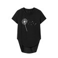 thumbnail image 1 of Camiseta para mujer de manga corta, camiseta transpirable con cuello redondo para uso diario femenino L, 1 of 7