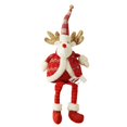 thumbnail image 2 of Fiudx Liquidación de ofertas flash Adornos navideños Muñecos de tela sentados Muñecos de tela con forma de ciervo Muñecos de nieve ancianos Exquisitas decoraciones navideñas para niños, 2 of 6