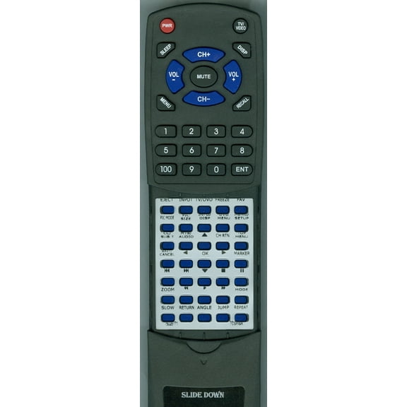 Replacement Remote for Toshiba 75028771, CT-8027, 24V4210U, 24V4260U