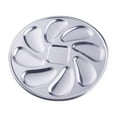 thumbnail image 3 of Luzkey 23cm Oyster Grill Pan Tray with 8 Shell Slots Accessory Heavy Duty Versatile Silvery, 3 of 8