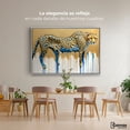 thumbnail image 2 of Cuadro Decorativo Marco Flotante Canvas Revolution Majestad Derretida 90x60 Marco blanco, 2 of 3