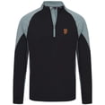 thumbnail image 2 of Men's Levelwear Black San Francisco Giants Cadet Insignia 2.0 Raglan Quarter-Zip Jacket, 2 of 3