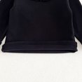thumbnail image 4 of Girls Ruffle Neck Long Sleeve Shirts, Kids Soft Slim‑Fit Pullover Top, Solid Color Ruffle Cuffs Casual Blouse, 4 of 9