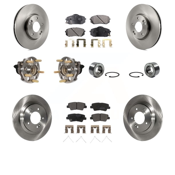 Transit Auto Front Rear Wheel Hub Bearings Assembly Disc Brake Rotors