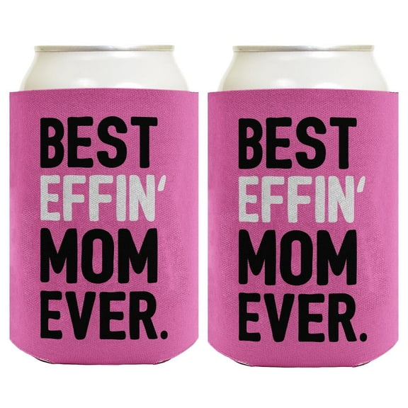 Best Mom Gifts Best Effin' Mom Ever Gifts for Women 2-Pack Can Drink Thermocoolers