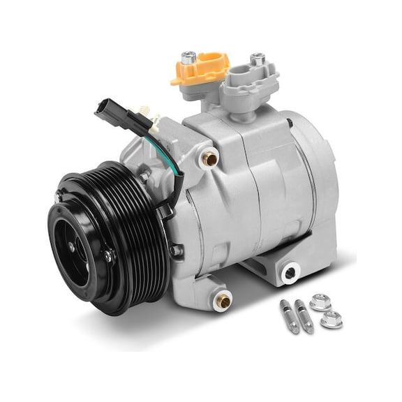 A/C Compressor 1 - Compatible with 2017 - 2019 Ford F-250 Super Duty 6.7L V8 2018