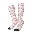 thumbnail image 2 of Fotbe Watermelon print Women's Men's Novelty Crew Socks Cotton Socks Knee High Socks for Walking,Running,Nurses,Pregnancy, 2 of 8
