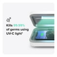 thumbnail image 2 of PhoneSoap 3 Desinfectante UV para teléfono celular y caja de cargador universal dual para teléfono celular | Desinfectante con luz UV-C de 360 ​​grados patentado y clínicamente probado | Desinfecta y, 2 of 5
