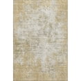 thumbnail image 3 of HomeRoots 674903 9 x 12 ft. Wheat & Ivory Abstract Transitional Washable Machine Made Rectangle Area Rug with UV Protection, 3 of 7