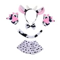 thumbnail image 2 of COCA COSPLAY SET Ears de diadema Guantes de paratazas de corbata de Juego para niños para un regalo Bowtie sin campana, 2 of 8