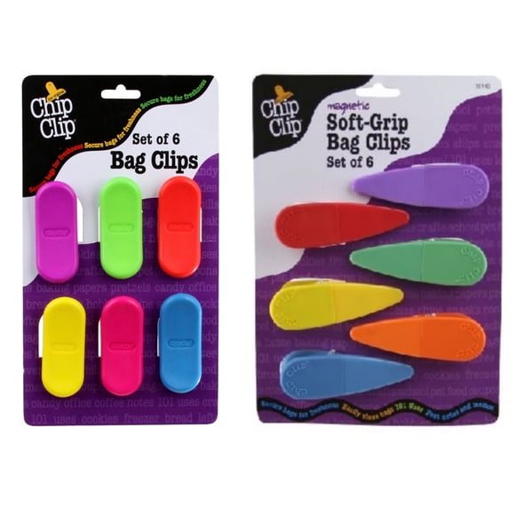 Set 12 Clips Multicolor Chip Clip Chip Clip CLIP10