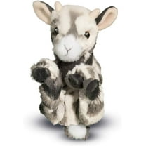 Douglas Toys Plush Baby Grey Goat Lil' Baby Handful Stuffed Animal, 6"