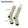 thumbnail image 5 of Easygdp Starfish And Sea Shells Fashionable Adult Sockings&Sports Sockings&Breathable Sockings, Non-Pilling,Contrasting Color Design, 5 of 9
