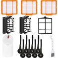 thumbnail image 1 of GFDYREE Vacuum Cleaner Replacement Parts Compatible with Shark AI AV2501S AV2501AE RV2502AE AV2510AOUS RV2520AOUS Accessories Kit with 8 Side Brush, 3 HEPA Filter, 2 Base Filter, 2 Primary F, 1 of 7