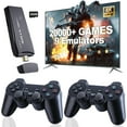 Wireless Retro Game Console,4K HDMI Output Nostalgia Stick Game, Plug