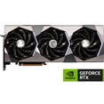 thumbnail image 2 of MSI Suprim X GeForce RTX 4080 16GB GDDR6X PCI Express 4.0 Video Card RTX 4080 16GB SUPRIM X, 2 of 2