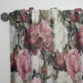 thumbnail image 3 of Designart 'Bituminous Bloom XIII' Bohemian & Eclectic Curtain Panel, 3 of 5